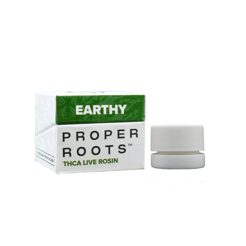 Proper Roots THCA Live Rosin (S) San Fernando Valley OG 1G “EARTHY” (Reg. Price $50)